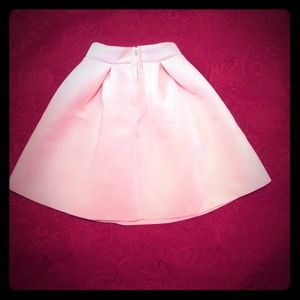 A Light-Pink Pleated Skirt